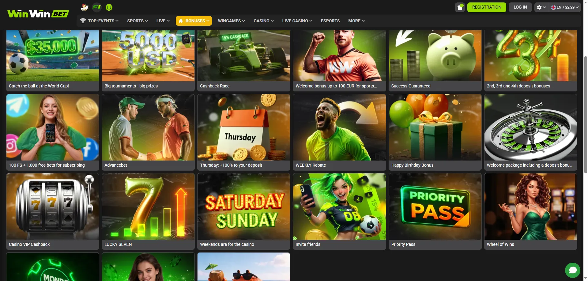 Programme VIP WinWin Bet &mdash; r&eacute;compenses exclusives pour joueurs fid&egrave;les