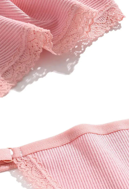 Lot de 10 strings sexy en coton pour femme avec dentelle