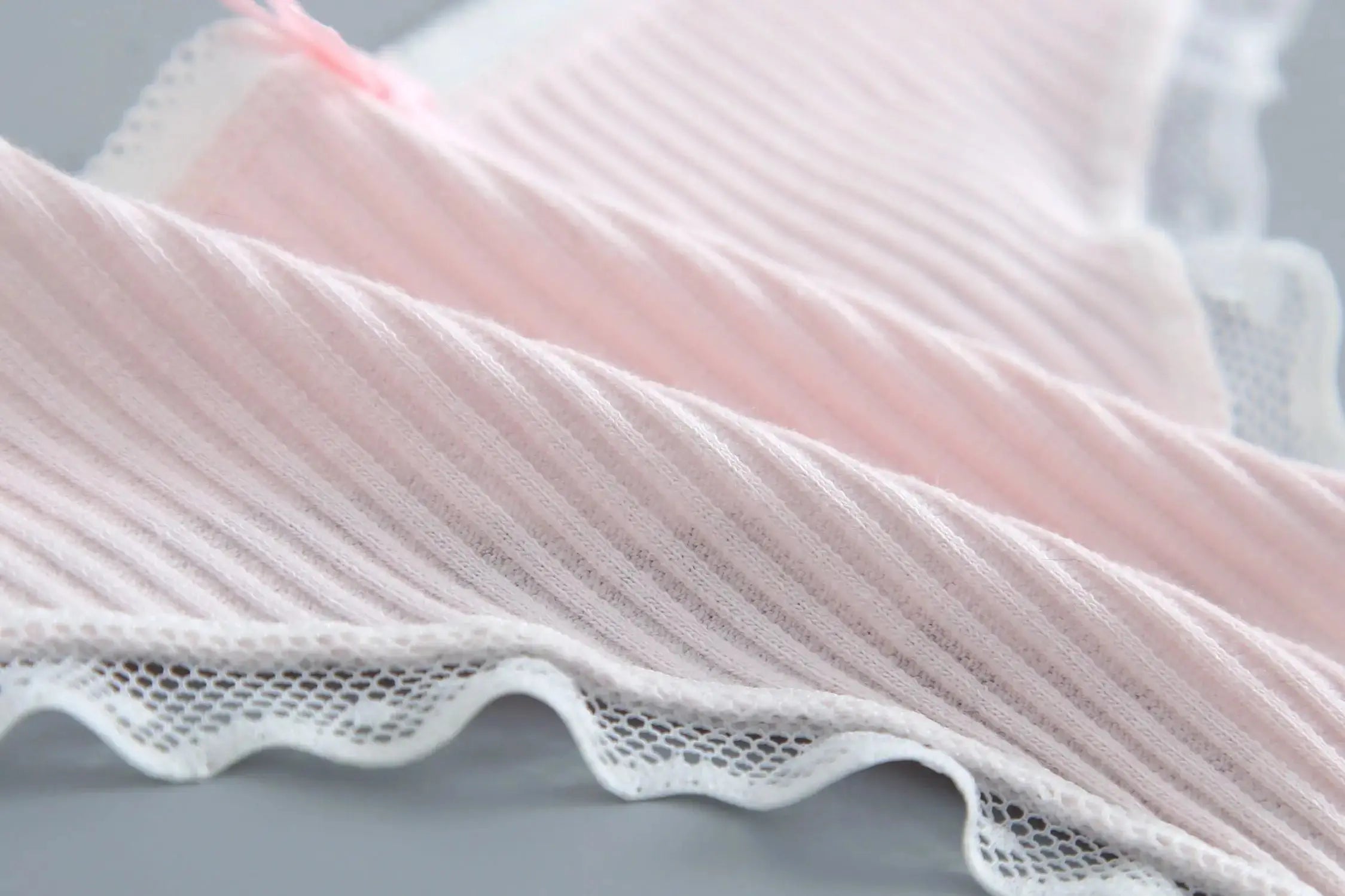 Lot de 5 string en coton pour femmes couleur unie taille basse