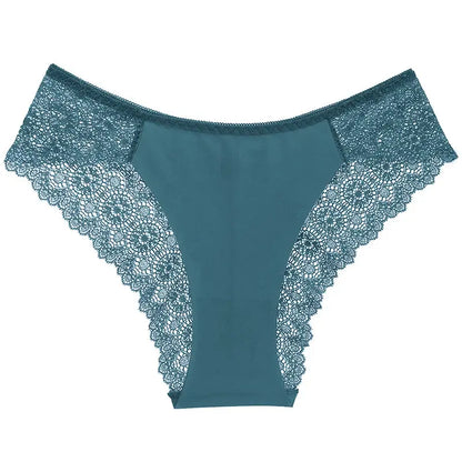 Lot de 6 slips en dentelles sexy pour femme repirante