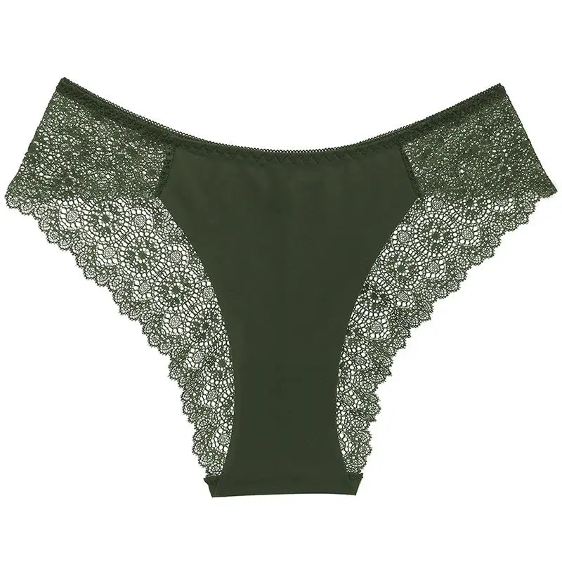 Lot de 6 slips en dentelles sexy pour femme repirante