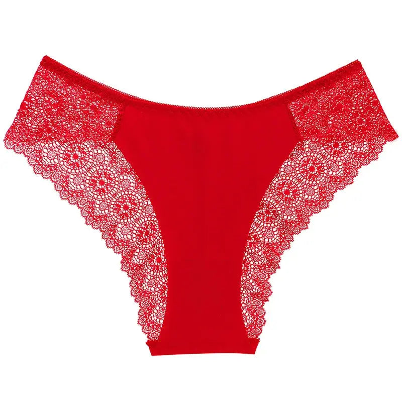 Lot de 6 slips en dentelles sexy pour femme repirante