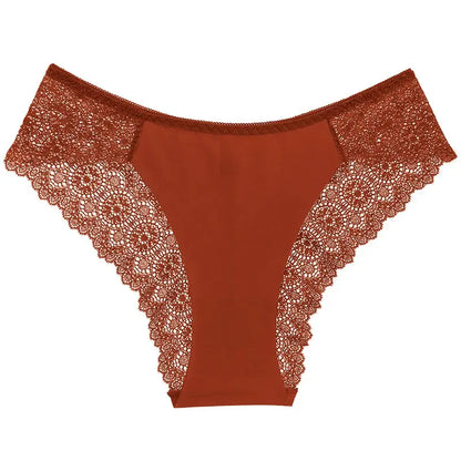 Lot de 6 slips en dentelles sexy pour femme repirante