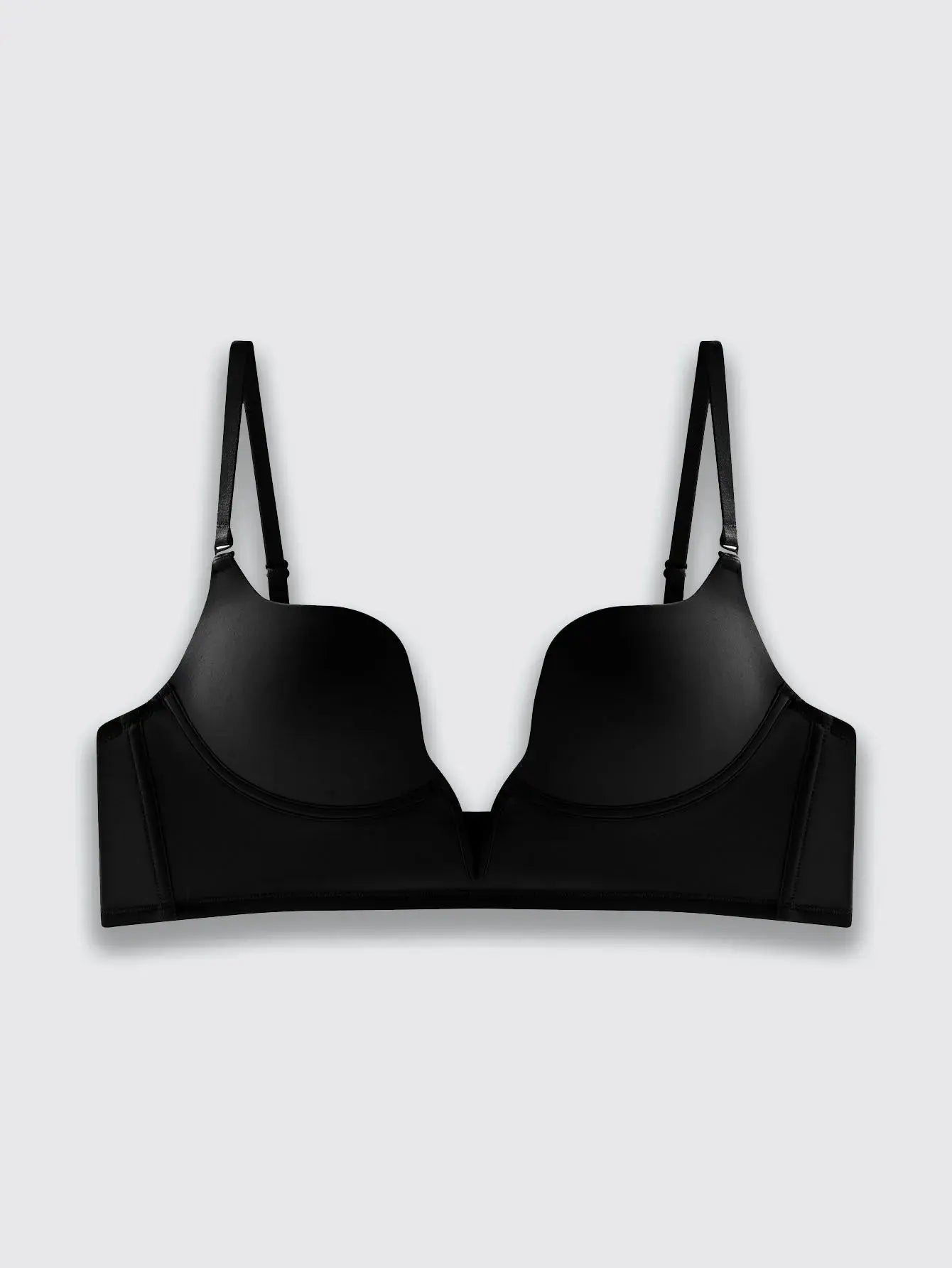 Soutien gorge push-up sexy en V profond pour femme