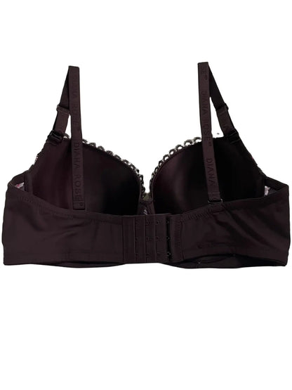 Soutien gorge avec anneau en acier bonnet D florale