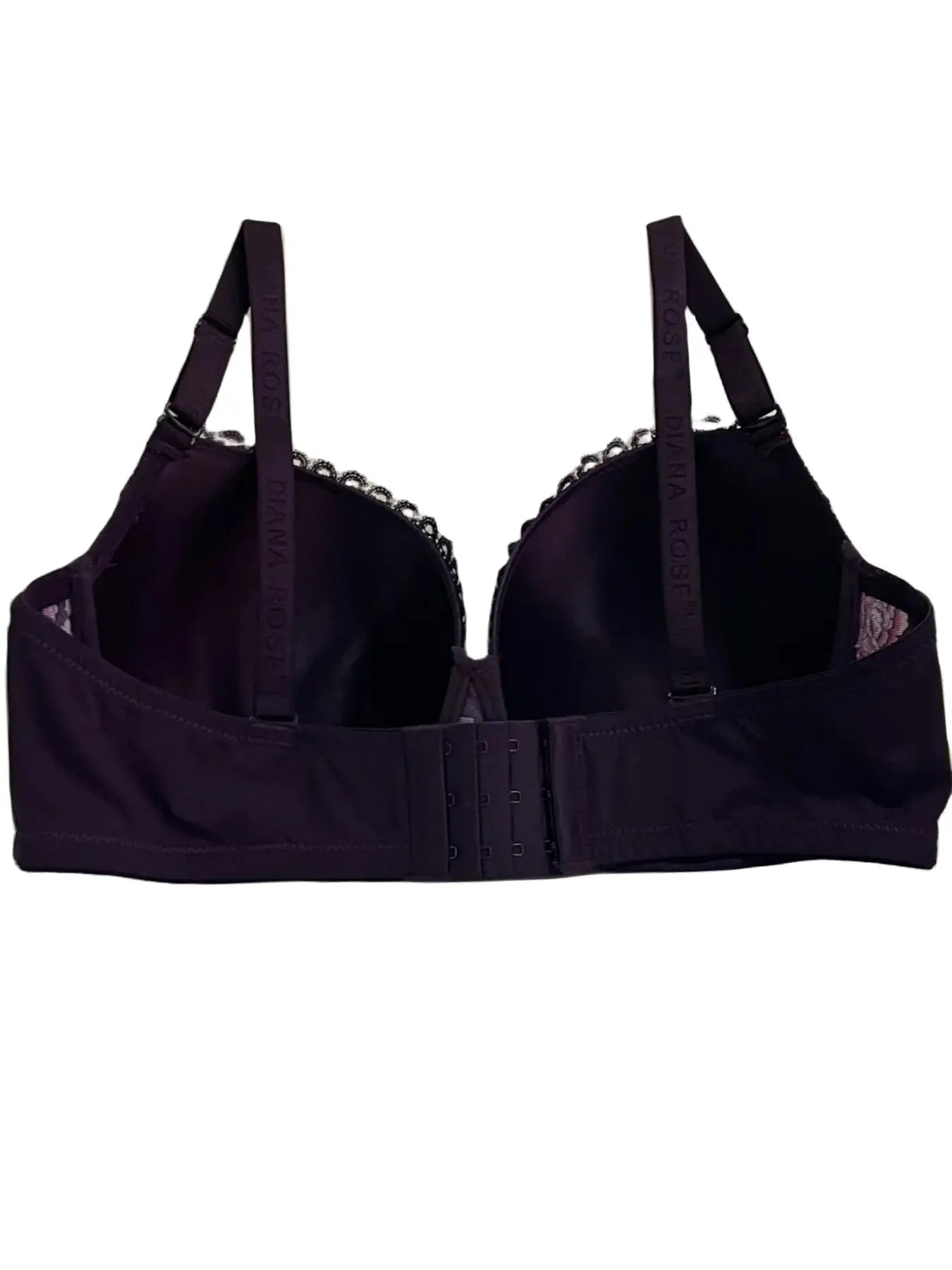 Soutien gorge avec anneau en acier bonnet D florale