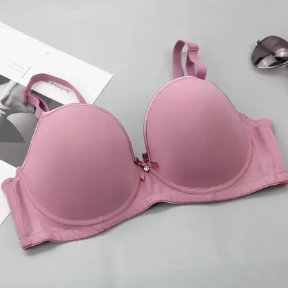 Soutien Push Up minimaliste couleur unie-Sous vetement femme