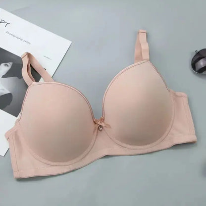 Soutien Push Up minimaliste couleur unie-Sous vetement femme