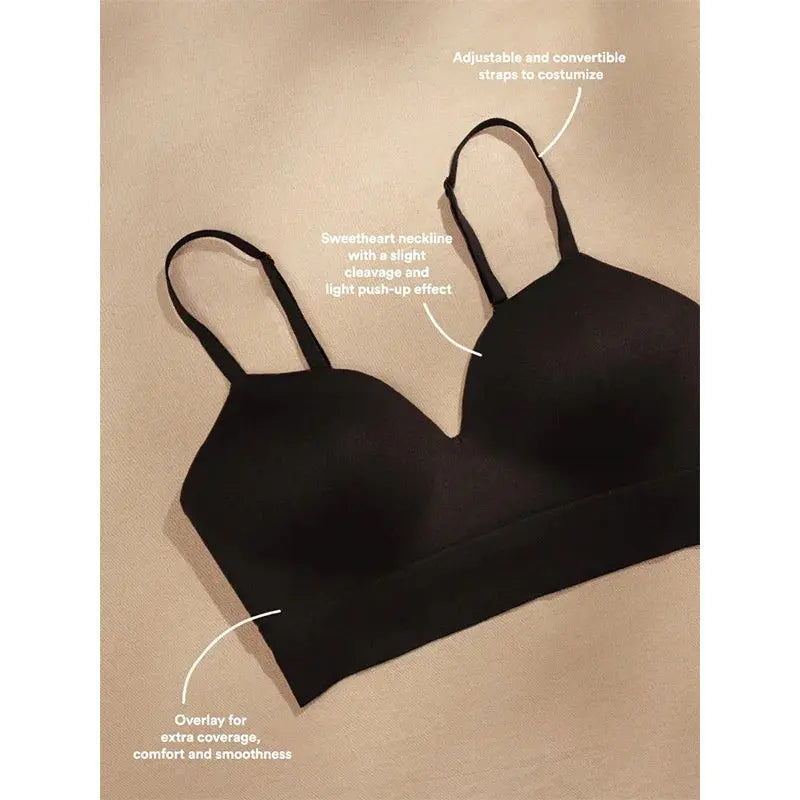 Soutien-gorge Sexy sans armature, grande taille, bonnet fixe